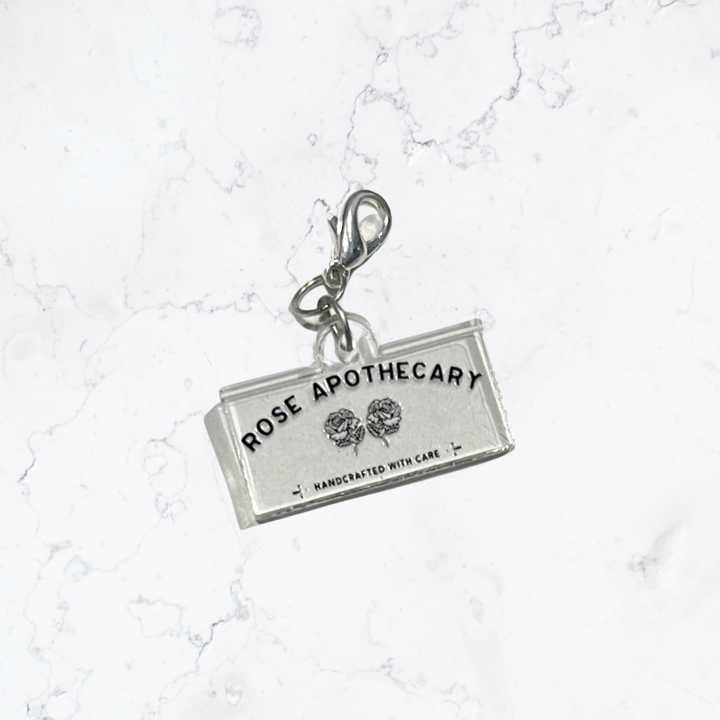 Rose Apothecary Acrylic Charm