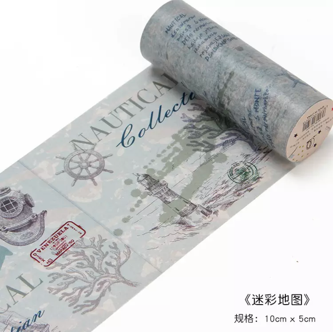 Vintage Postmark Washi Tape