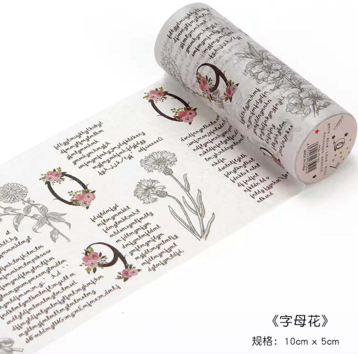 Vintage Postmark Washi Tape