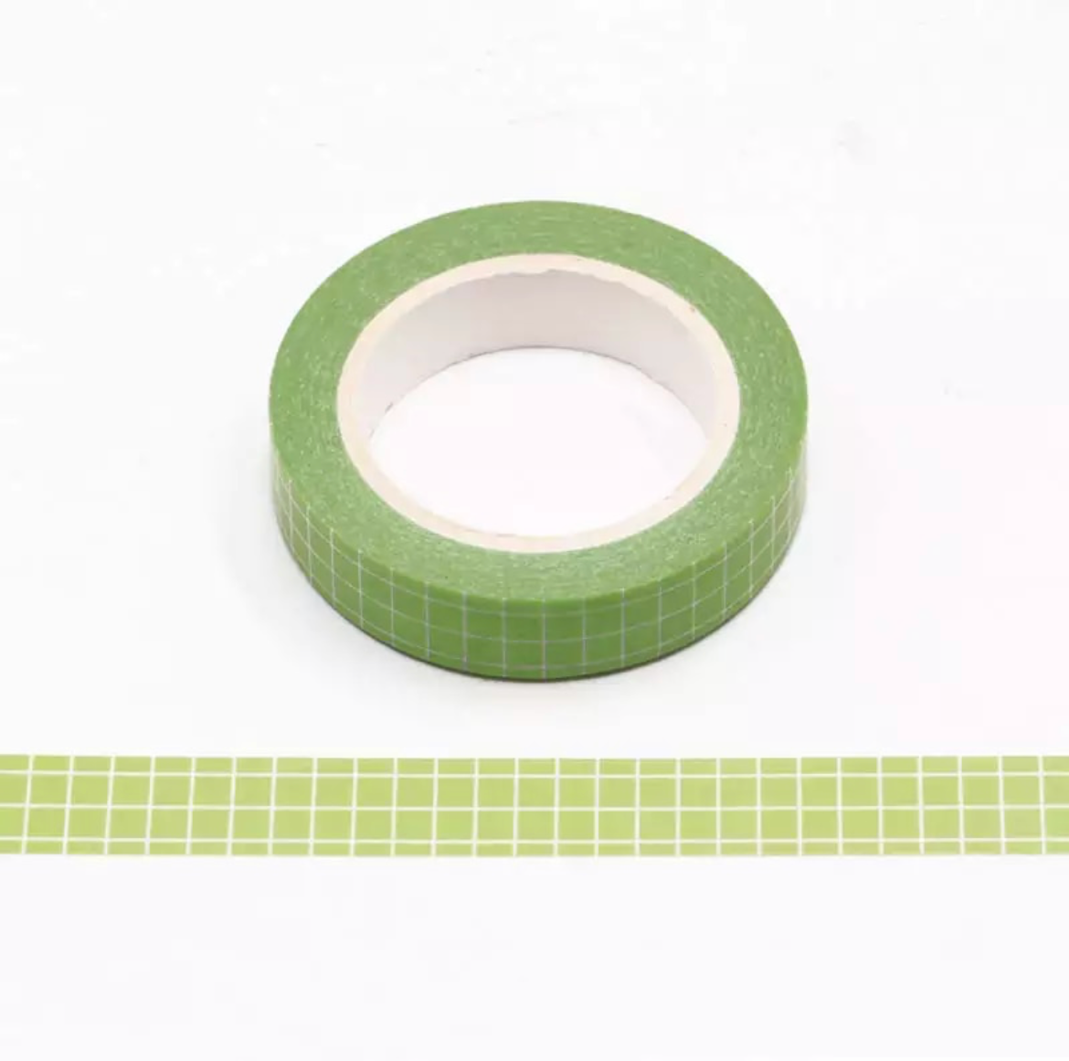 Neutral Plaid Planner Washi Tape