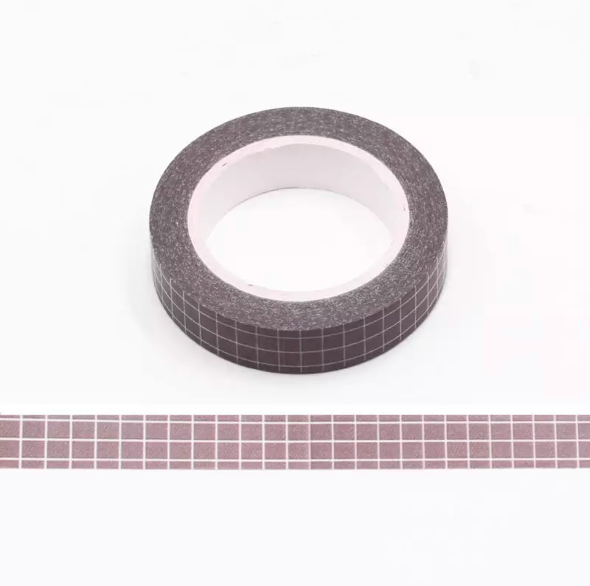 Neutral Plaid Planner Washi Tape