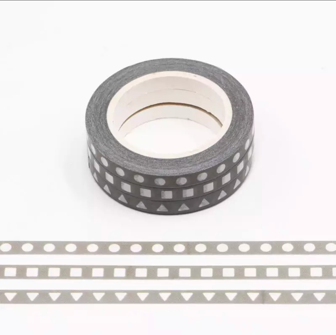 Neutral Plaid Planner Washi Tape