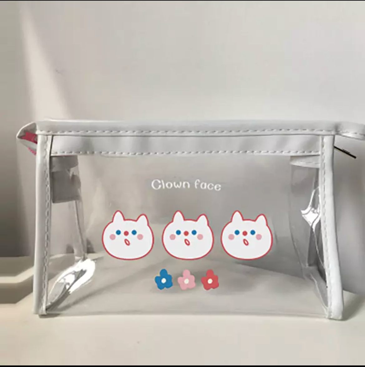 Transparent PVC Pencil Pouch