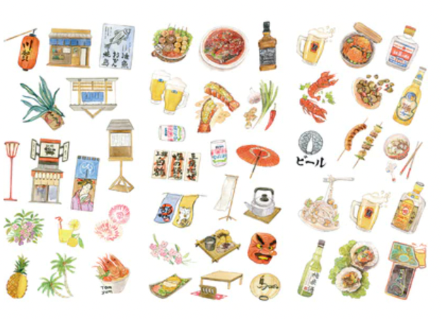 Scrapbooking Washi Stickers