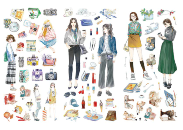 Scrapbooking Washi Stickers