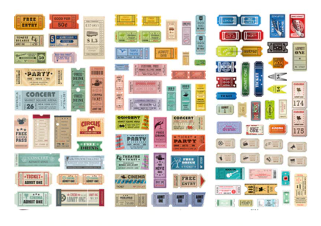 Scrapbooking Washi Stickers