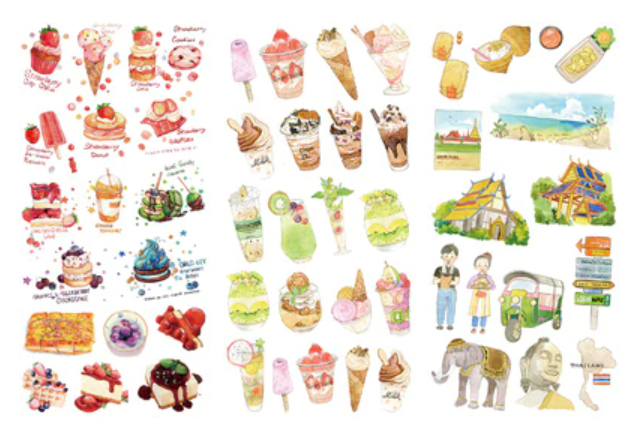 Scrapbooking Washi Stickers