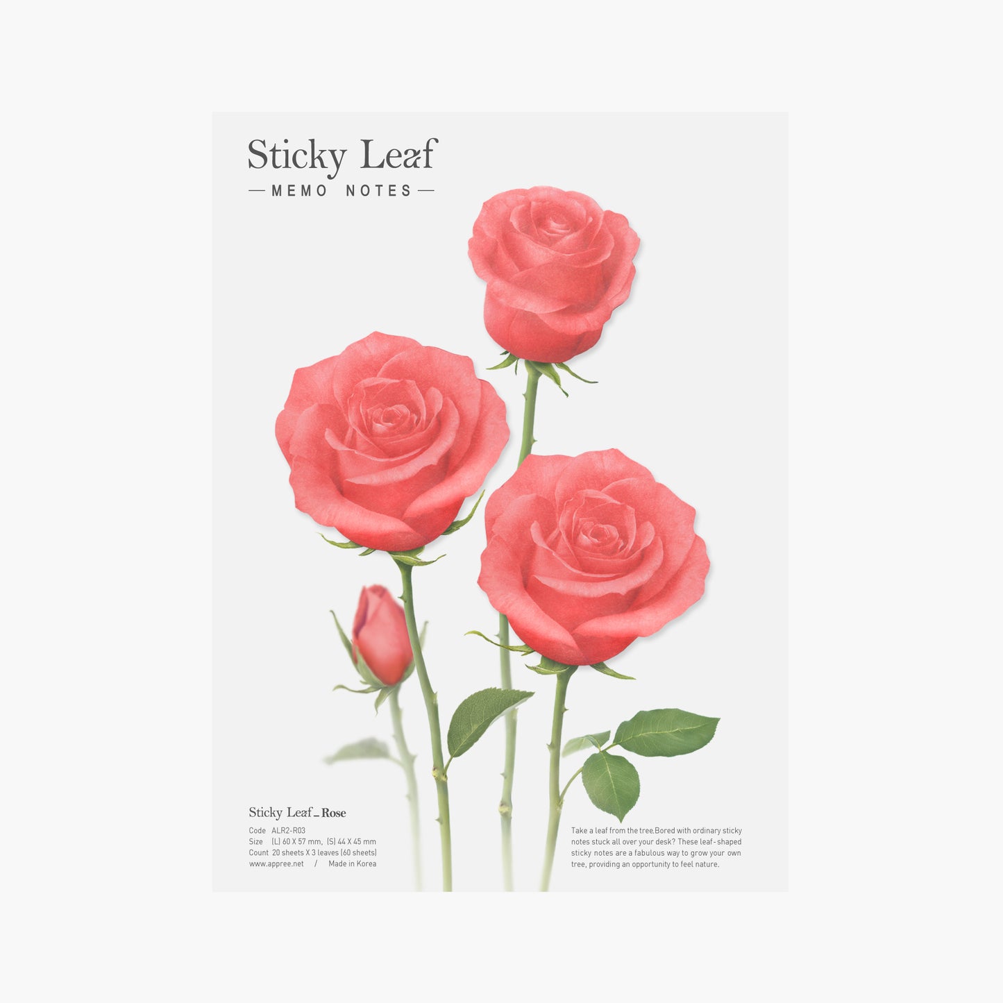 Appree Sticky Leaf Rose