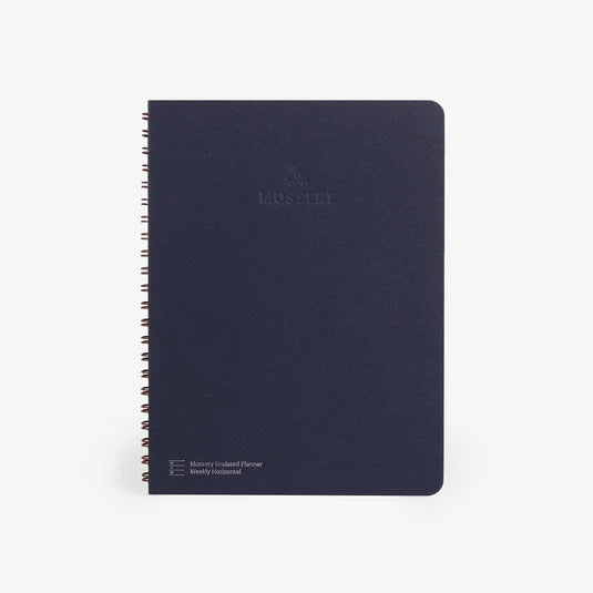 Mossery Horizontal Regular Wirebound Planner Refill (Undated)