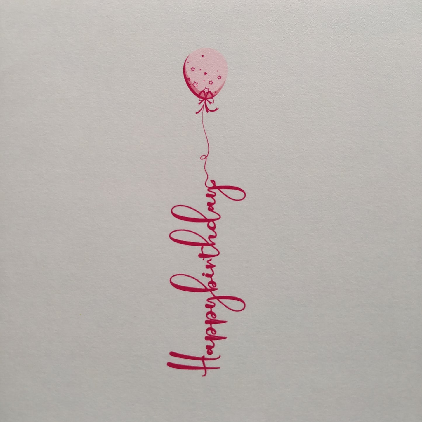 Birthday Greeting Card
