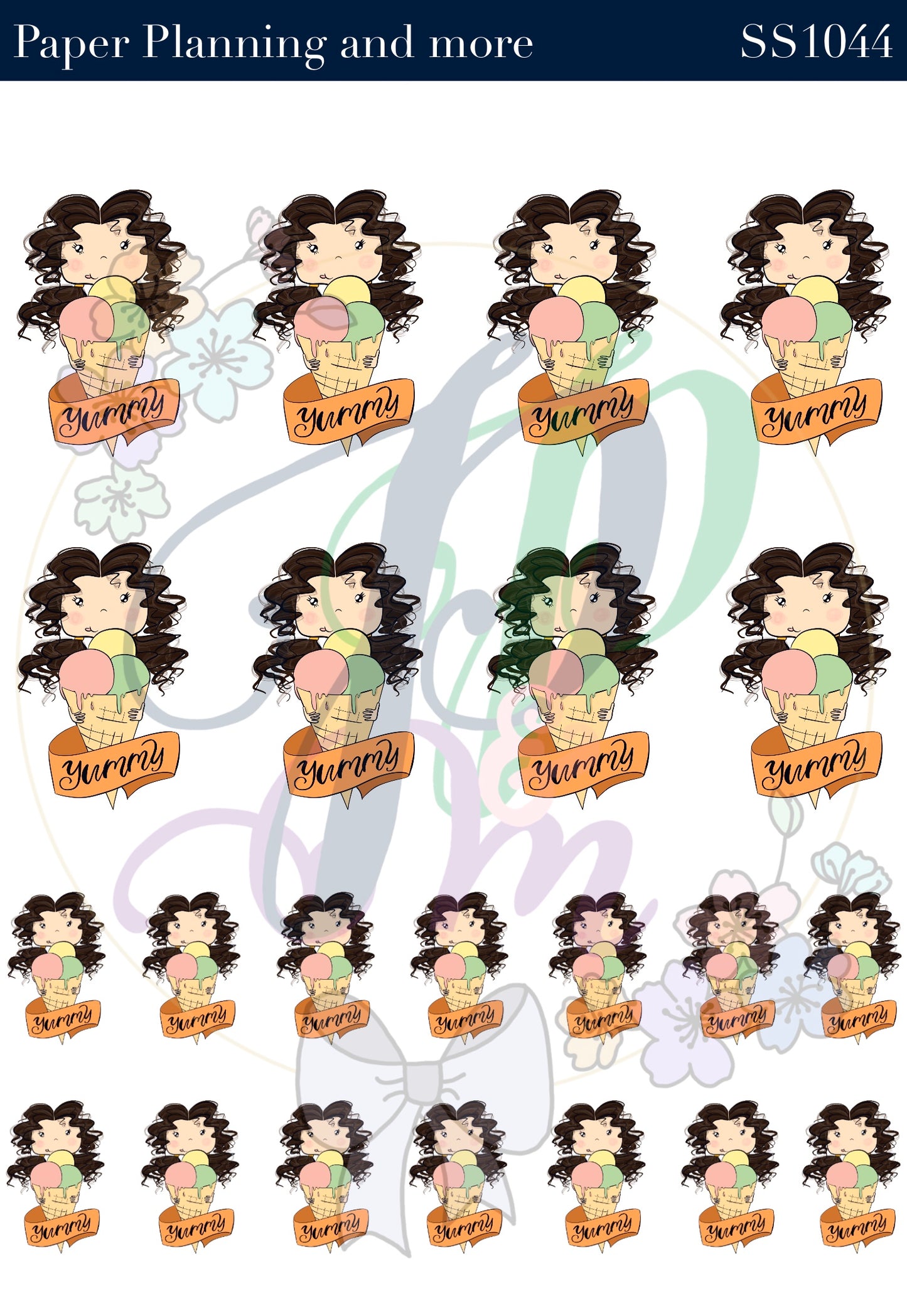 Yummy Sticker Sheet
