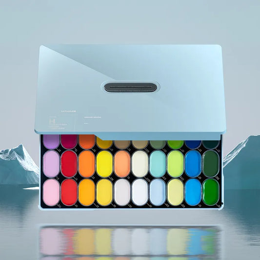 MIYA - Gouache Paint - H7- 80 Ml Cups X 43 Colours Set