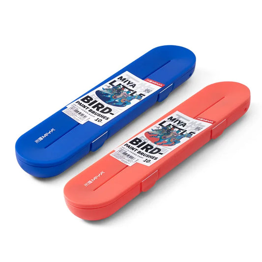 MIYA - Little Bird - Brush Set - 10 Pcs - Blue