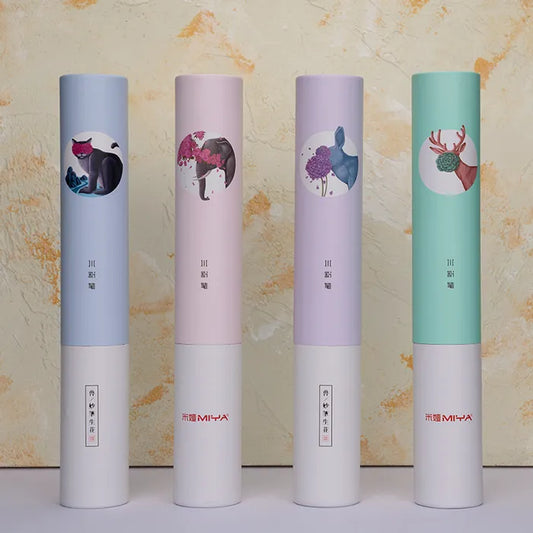 MIYA - Wild Animal - Brush Set - 9 Pcs - Green