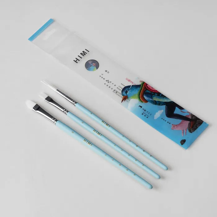 HIMI - Little Bird - Brush Set - 3 Ps - Blue