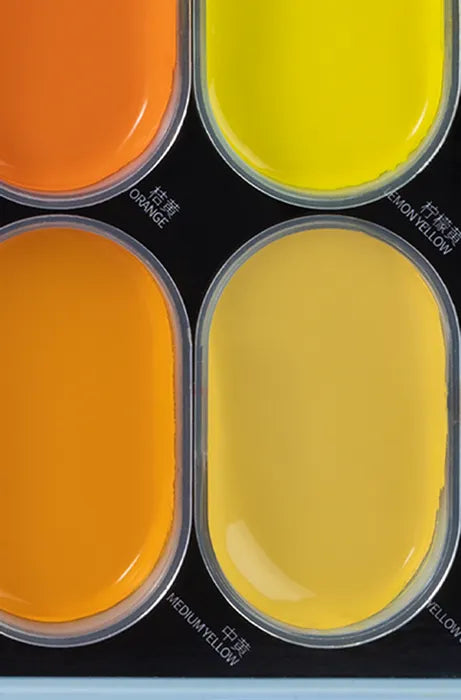 MIYA - Gouache Paint - H7- 80 Ml Cups X 43 Colours Set