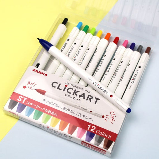 ZEBRA Non-permanent Maker Pen "CLICKART"