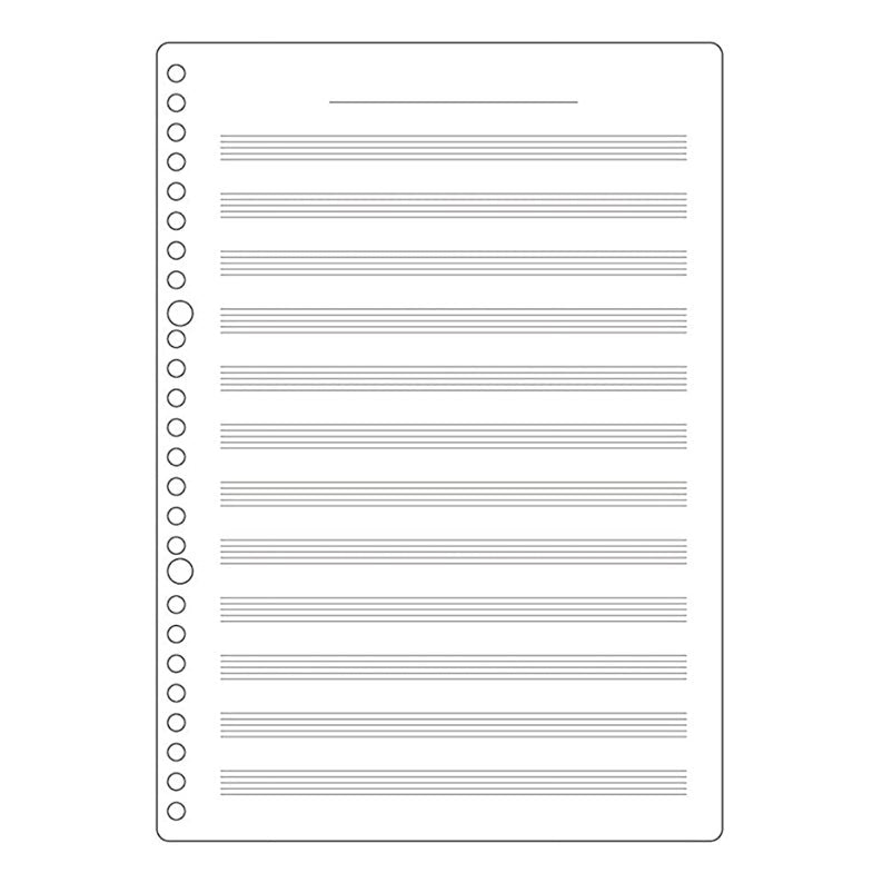 Kokuyo Campus Loose Sheets (Music)