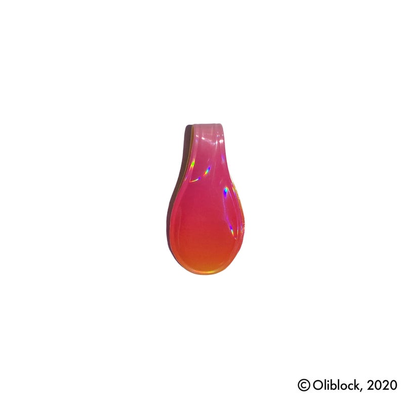 Large "Passionfruit Trifle" Iridescent Magnetic OliClip