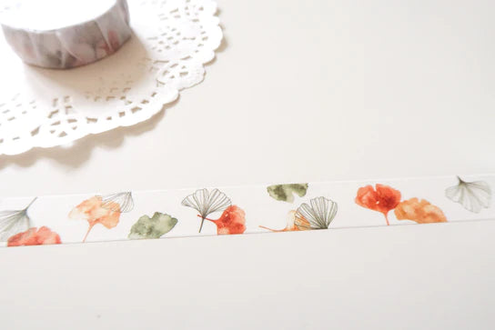 Bronze Ginkgo Washi Tape