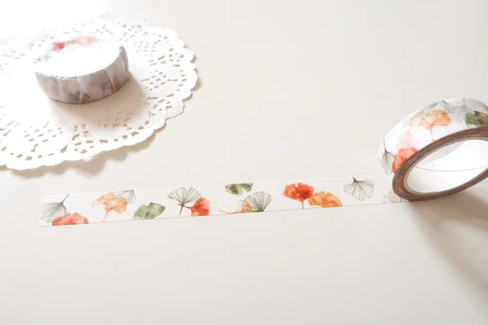 Bronze Ginkgo Washi Tape