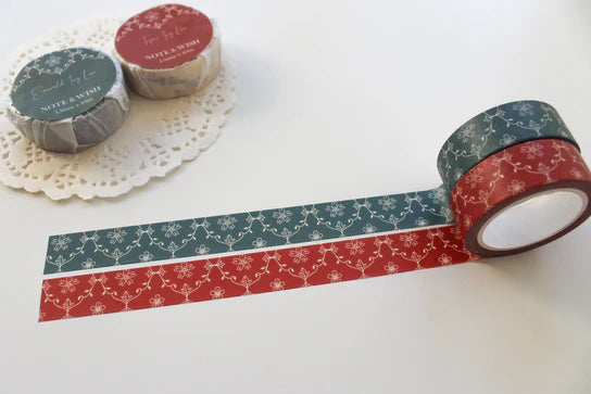 Emerald and Topaz Ivy Lace Washi Tape