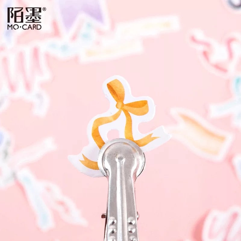 46 Pieces Bows and Ribbons Stickers