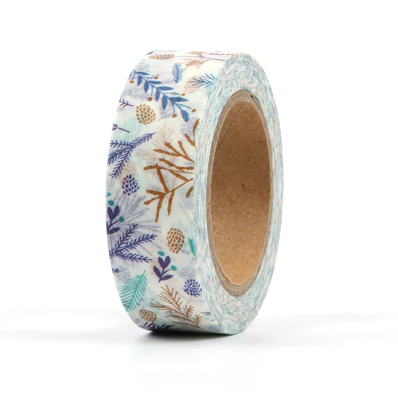 Blue Leaves Washi Tape