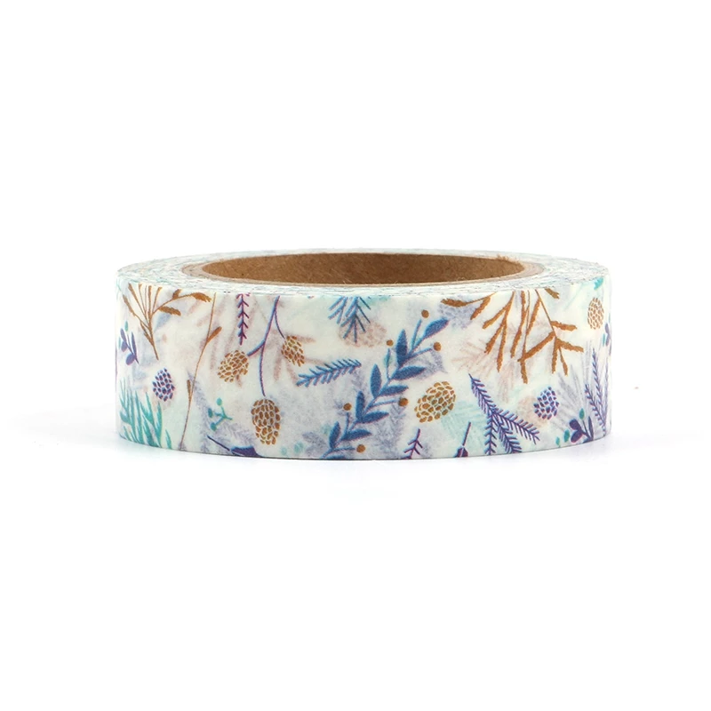Blue Leaves Washi Tape
