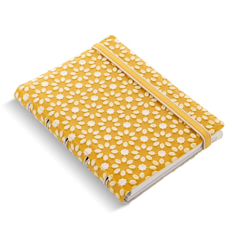 Filofax Notebook Impressions Pocket Yellow/White