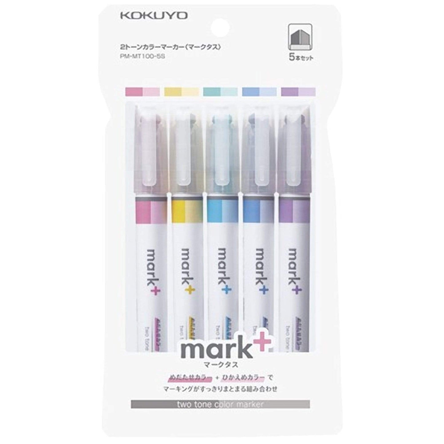 Kokuyo Mark+ Dual Tone Marker Pen