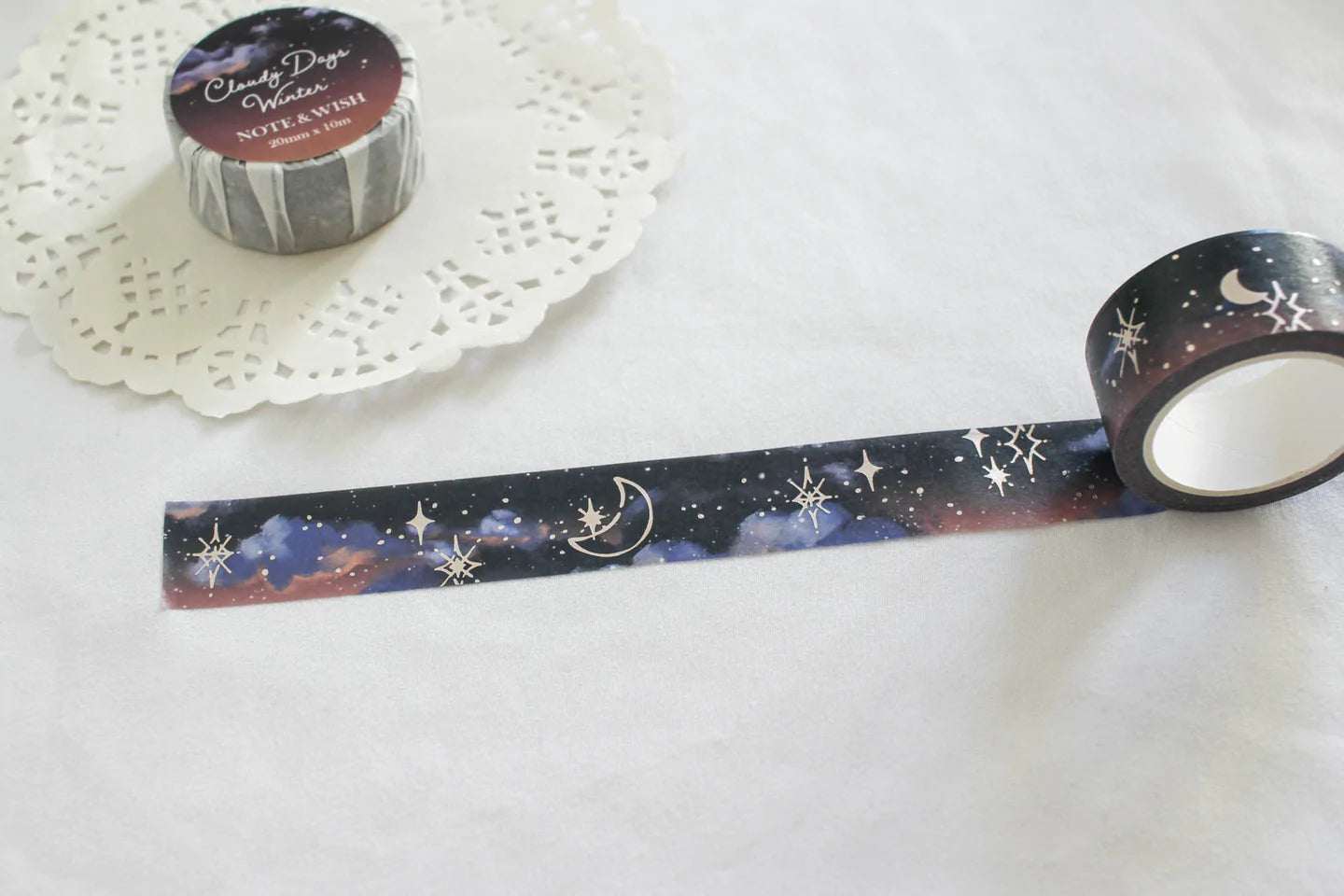 Cloudy Days Winter Washi Tape