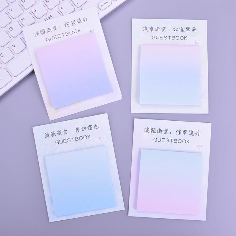 Ombre Sticky Notes