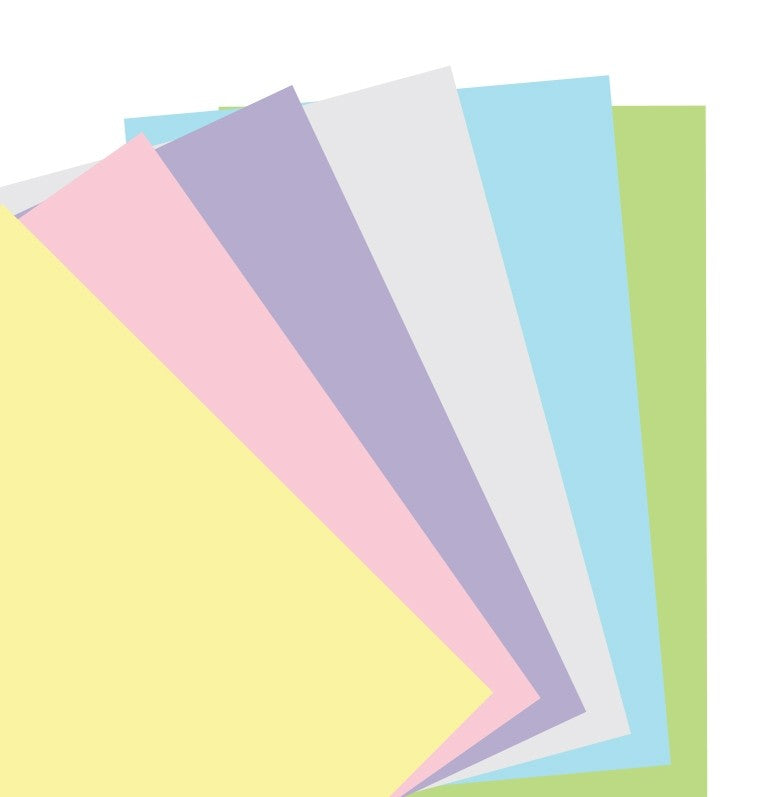 Pastel Plain Notepaper A5 Refill