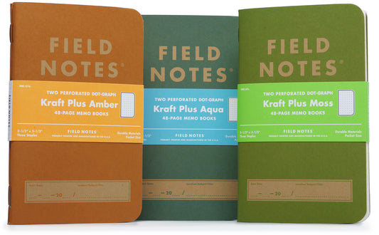 Field Notes: WINTER QUARTERLY EDITION KRAFT PLUS (2-PACKS)