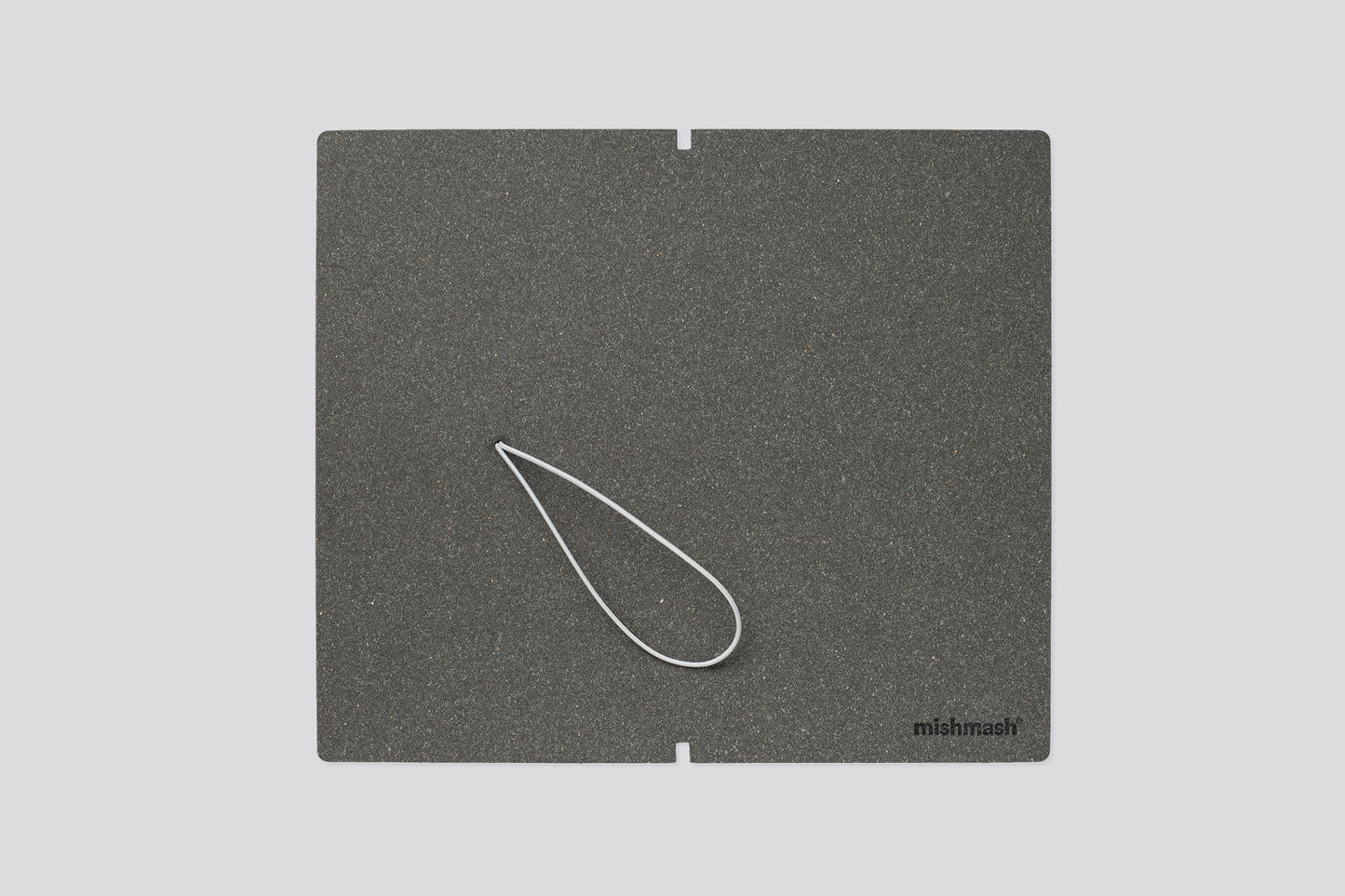 Log Cover Dark Grey Leather Cover