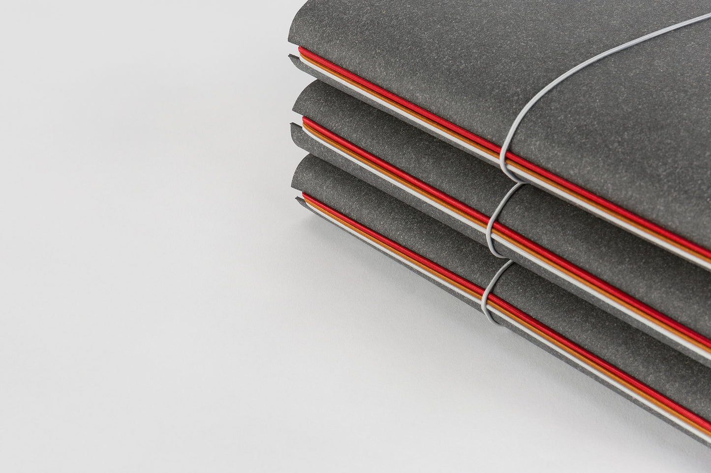 Log Cover Sky Grey Leather Cover