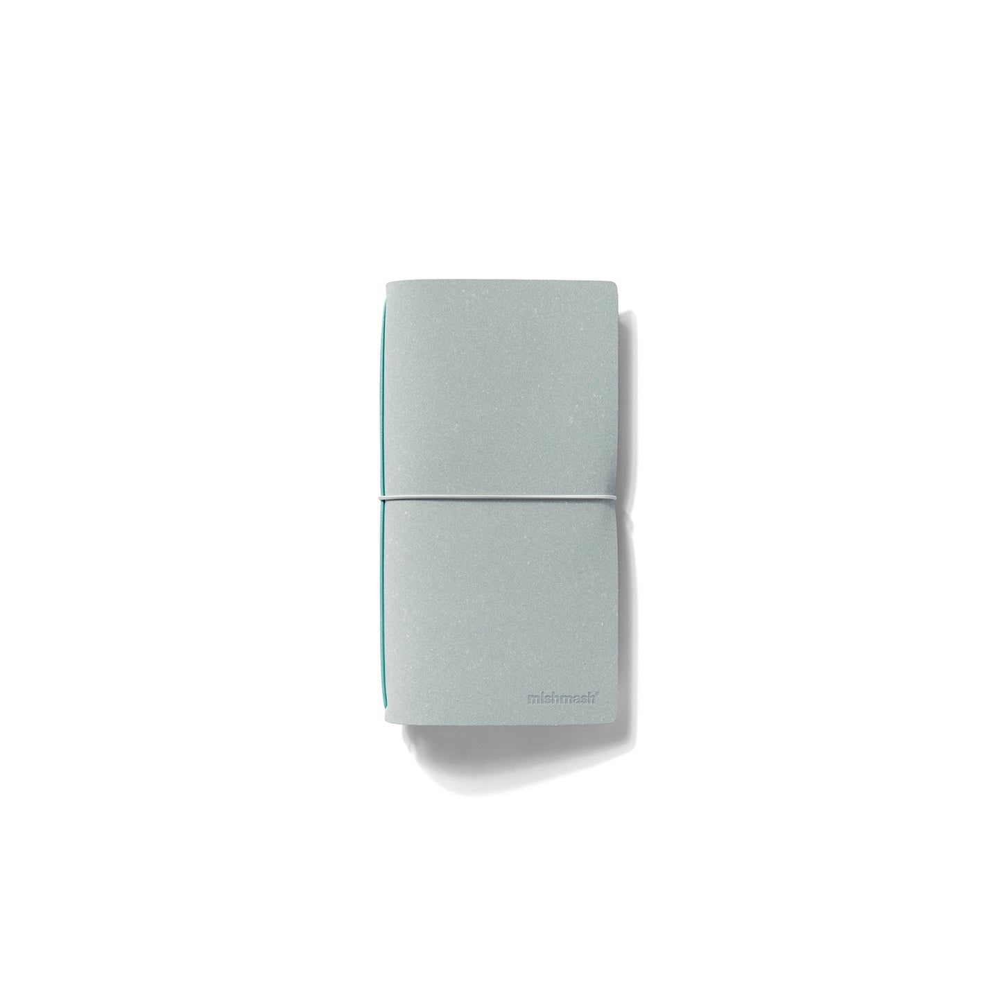 Log Cover Sky Grey Leather Cover