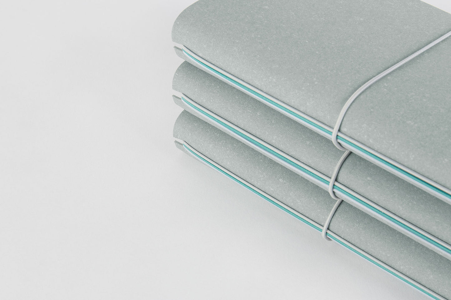 Log Cover Dark Grey Leather Cover