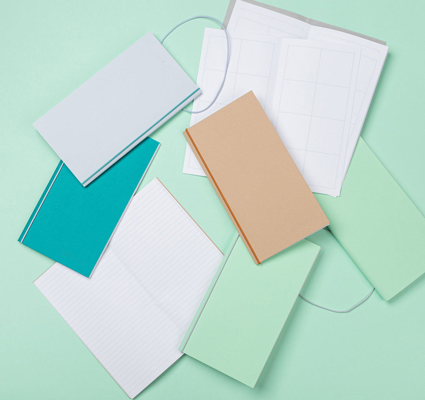 Log Refill Watercolour Paper Notebook