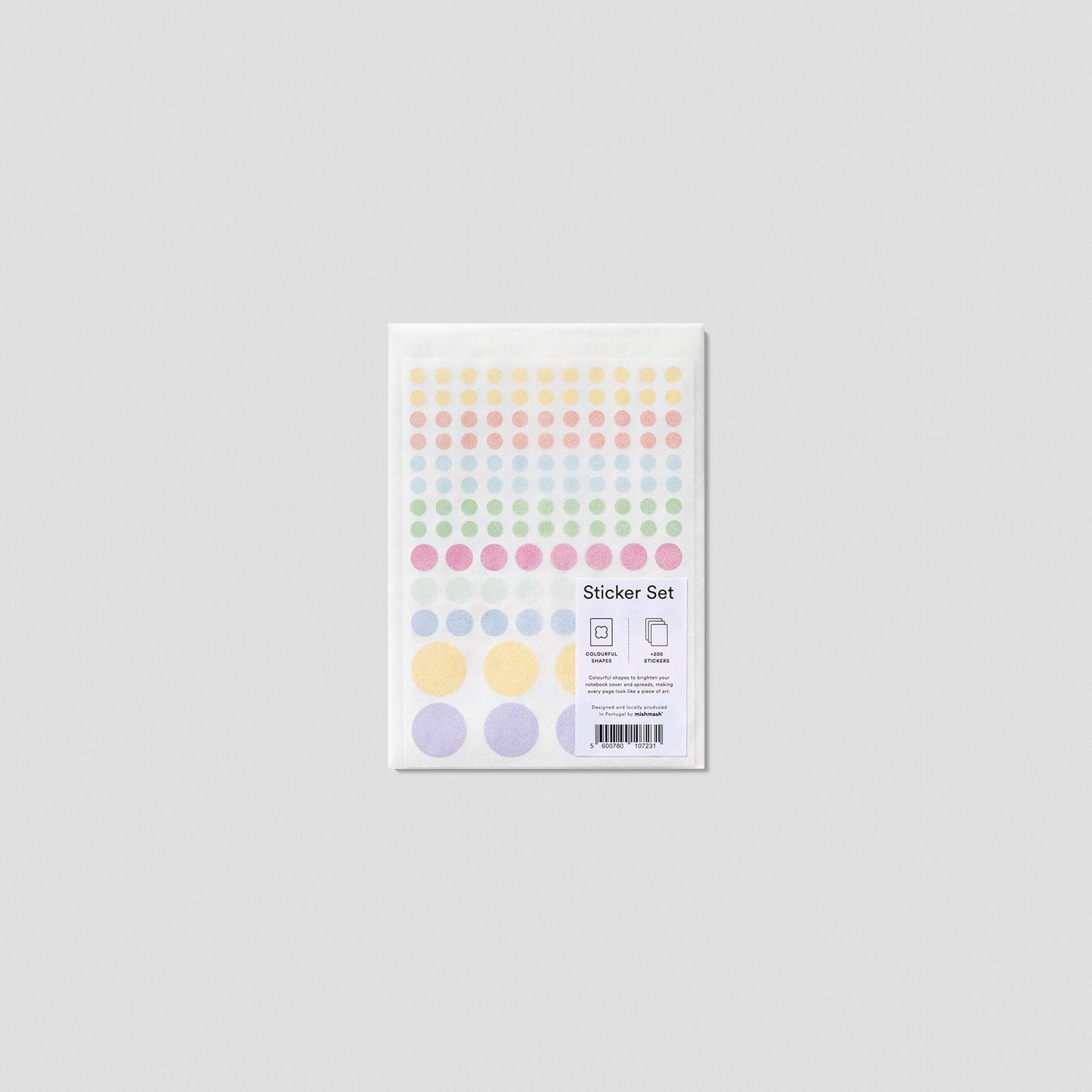 Sticker Set Shapes Paper Stickers