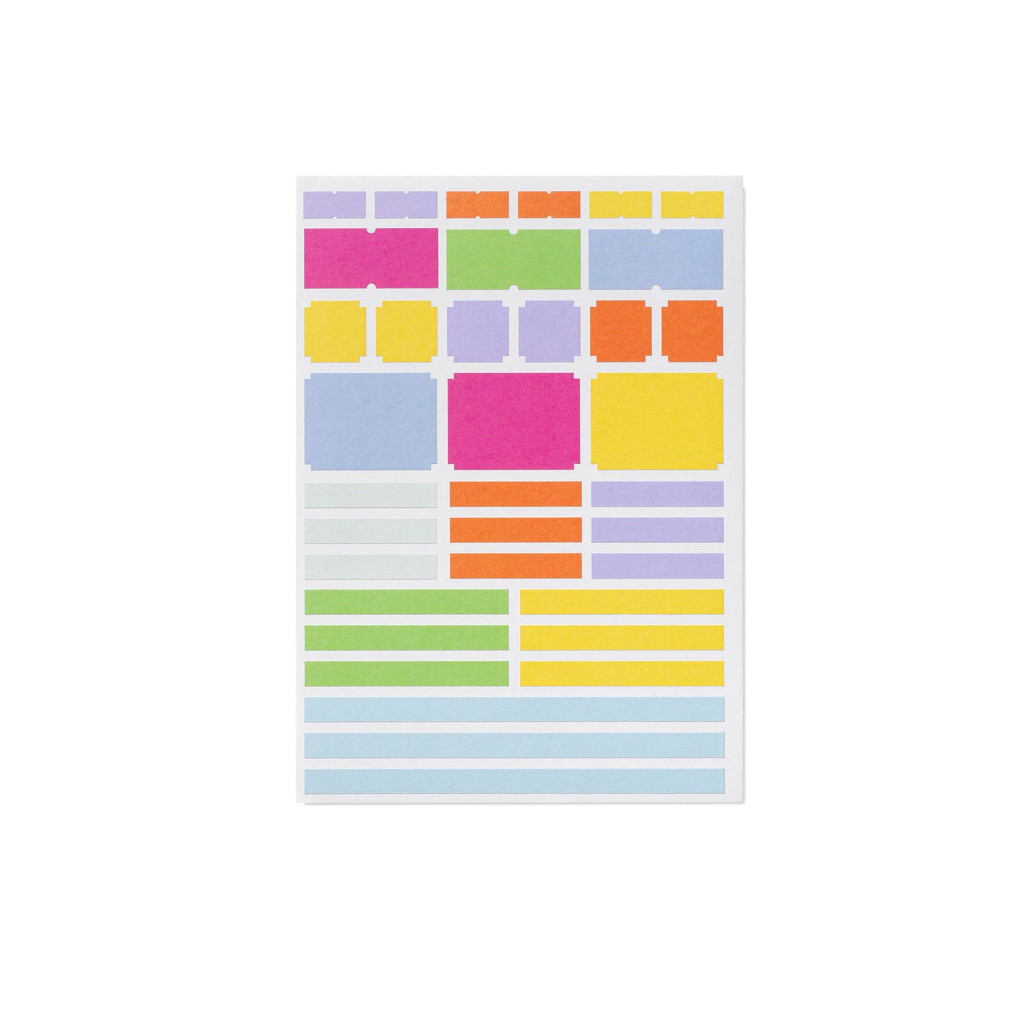 Sticker Set Shapes Paper Stickers
