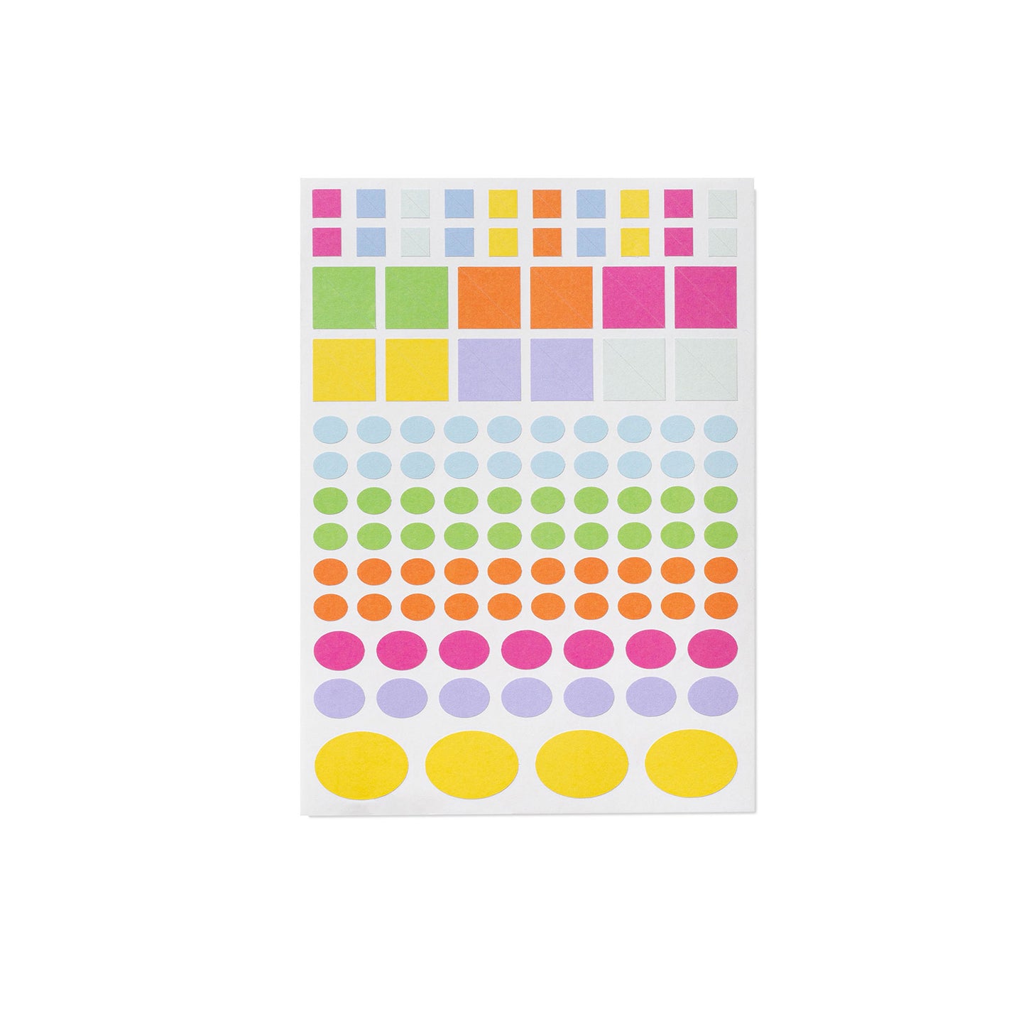 Sticker Set Shapes Paper Stickers