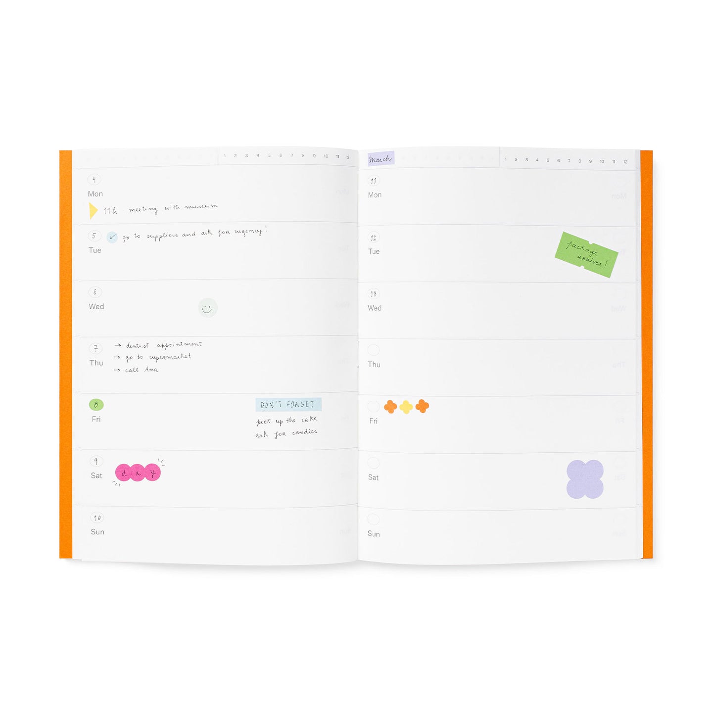Sticker Set Shapes Paper Stickers