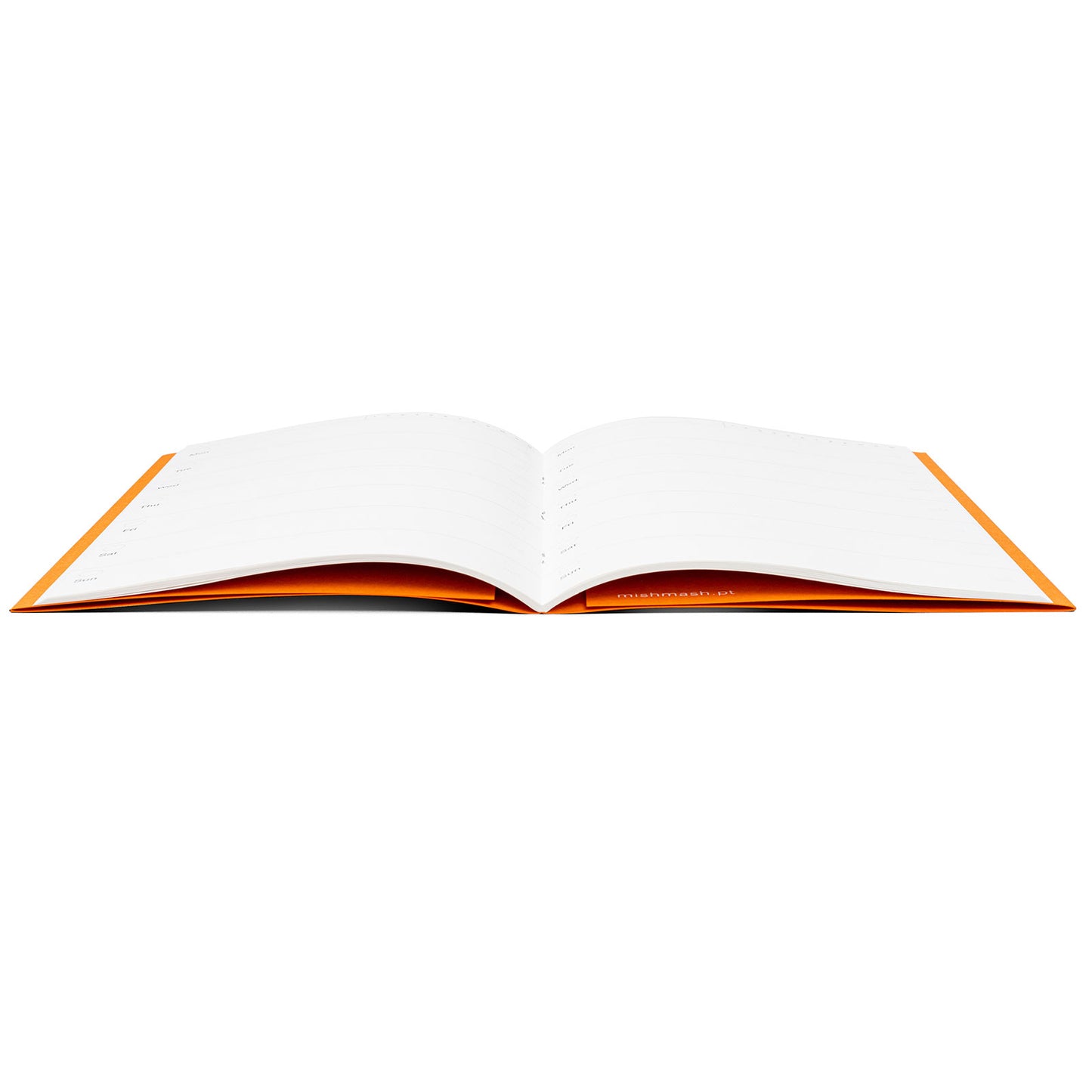 Undated Planner Monthly Paper Notebook