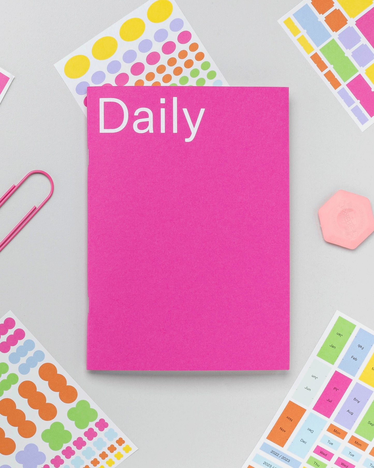 Undated Planner Daily Paper Notebook