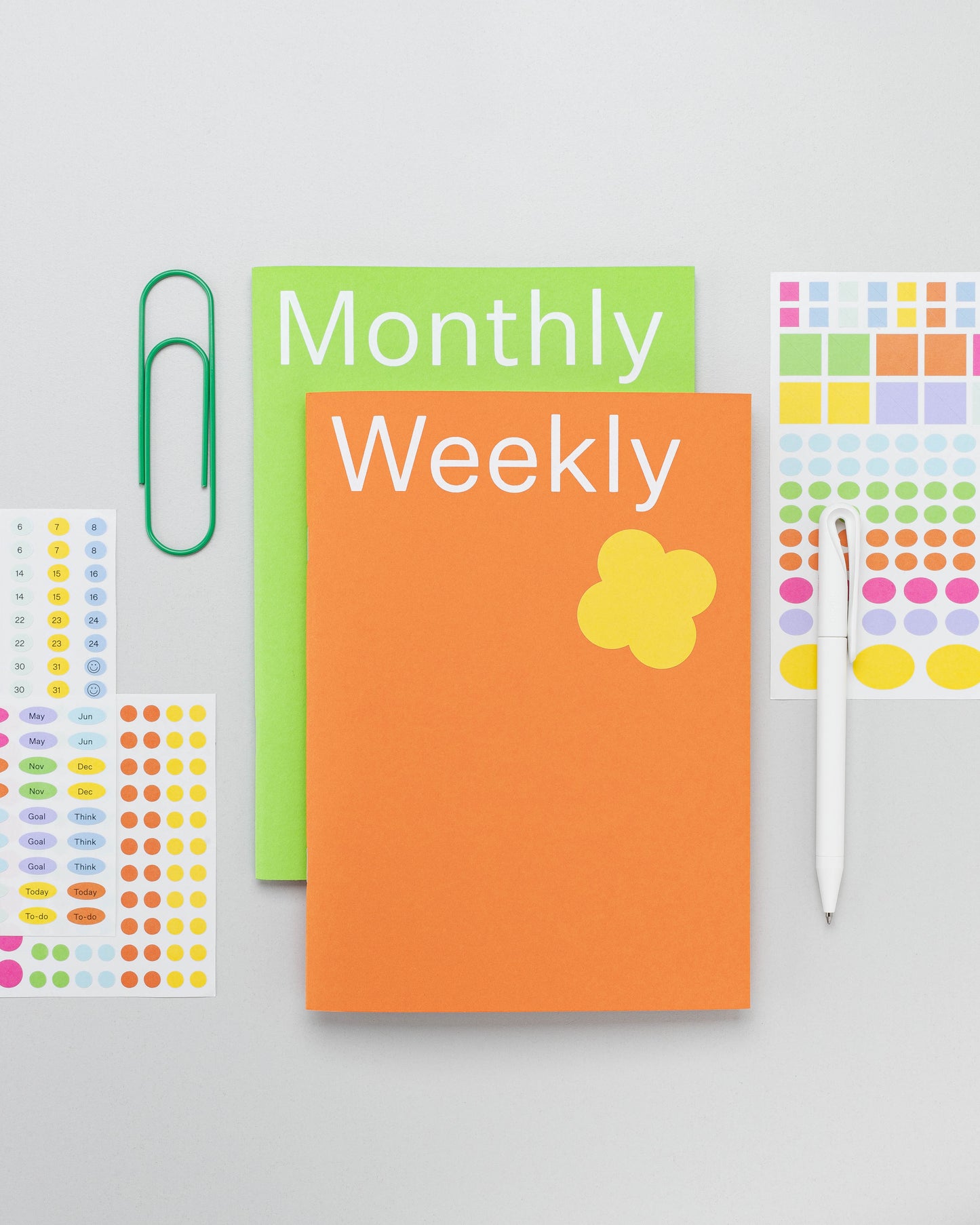 Undated Planner Daily Paper Notebook