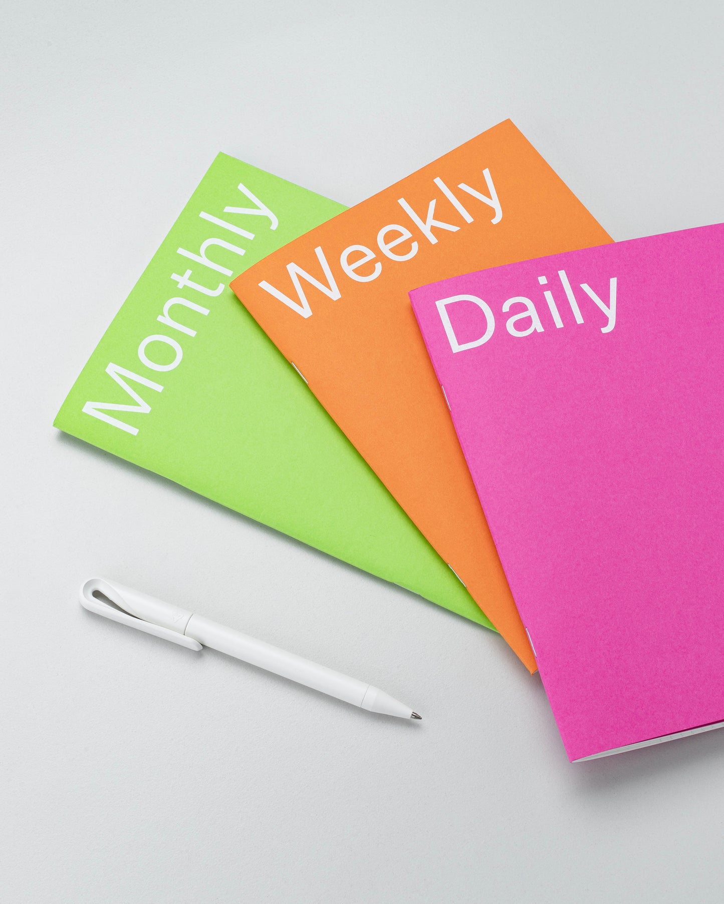 Undated Planner Monthly Paper Notebook