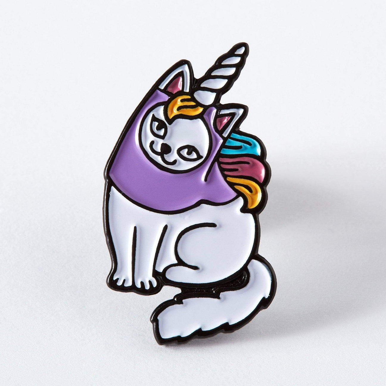 Caticorn Enamel Pin