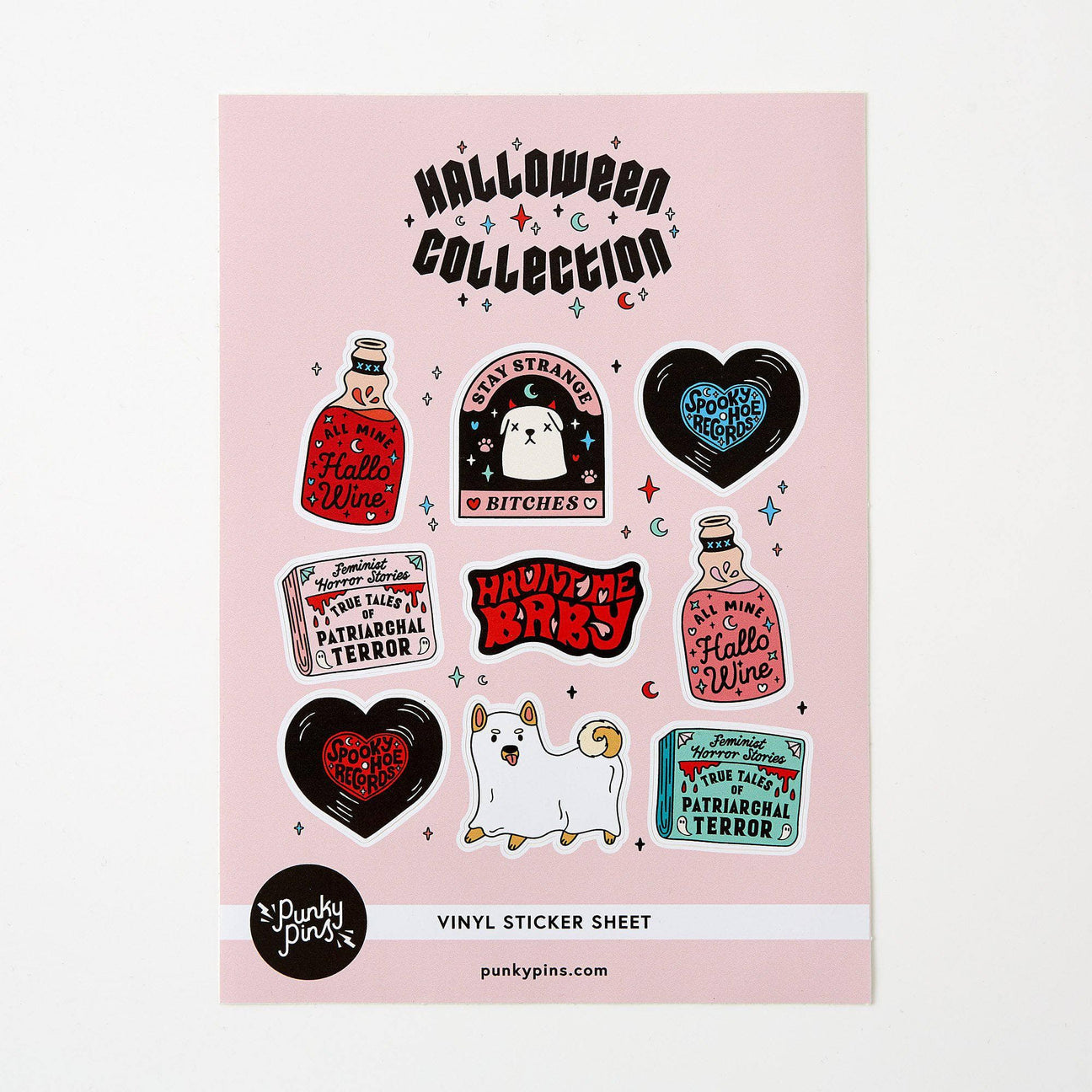 Halloween A5 Vinyl Sticker Sheet